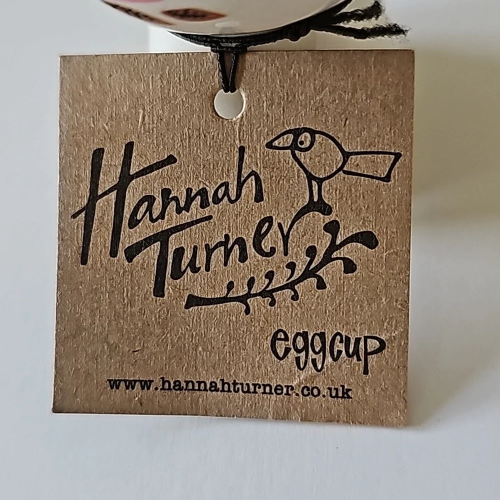 NWT Anthropologie Hannah Turner Red Bird Stoneware Eggcup - Picture 9 of 9